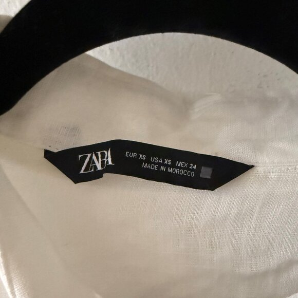 Zara Linen Shirt - Picture 3 of 3